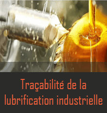 Industrial lubrication traceability